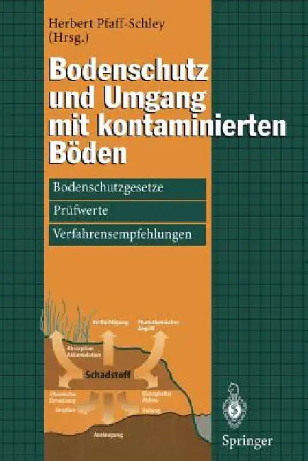 Bodenschutz Und Umgang Mit Kontaminierten Böden: Bodenschutzgesetze, Prüfwerte, Verfahrensempfehlungen by Herbert Pfaff-Schley