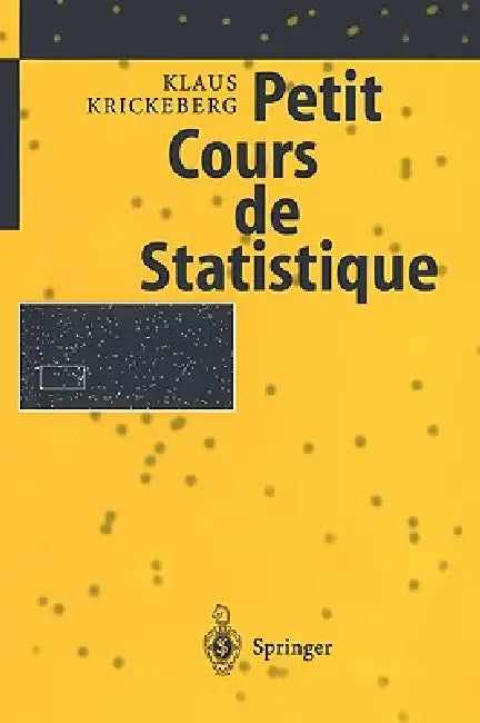 Petit Cours de Statistique by Klaus Krickeberg