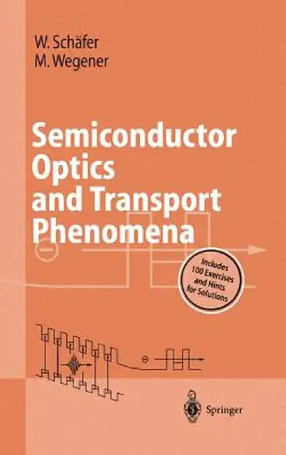 Semiconductor Optics and Transport Phenomena by Wilfried Schäfer