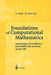 Foundations of Computational Mathematics: Selected Papers of a Conference Held at Rio de Janeiro, January 1997 by Felipe Cucker
