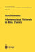 Mathematical Methods in Risk Theory by Hans Bühlmann