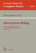 Information Hiding: First International Workshop, Cambridge, U.K., May 30 - June 1, 1996. Proceedings by Ross Anderson