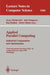 Applied Parallel Computing. Industrial Computation and Optimization: Third International Workshop, Para '96, Lyngby, Denmark, August 18-21, 1996, Proc by Jerzy Wasniewski, Jack Dongarra, Kaj Madsen