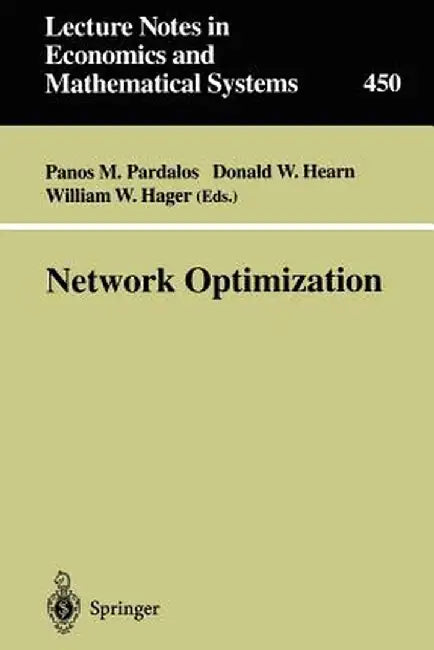 Network Optimization by Panos M. Pardalos