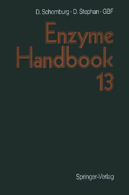 Enzyme Handbook 13: Class 2.5 - EC 2.7.1.104 Transferases by Dietmar Schomburg