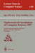 Mathematical Foundations of Computer Science 1997: 22nd International Symposium, Mfcs'97, Bratislava, Slovakia, August 25-29, 1997, Proceedings by Igor Privara, Peter Ruzicka