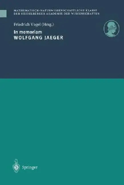 In Memoriam Wolfgang Jaeger by Friedrich Vogel