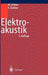 Elektroakustik by Manfred Zollner, Eberhard Zwicker