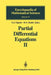 Partial Differential Equations II: Elements of the Modern Theory. Equations with Constant Coefficients by Yu V. Egorov