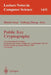 Public Key Cryptography: Second International Workshop on Practice and Theory in Public Key Cryptography, Pkc'99, Kamakura, Japan, March 1-3, 1999, Pr by Hideki Imai, Yuliang Zheng
