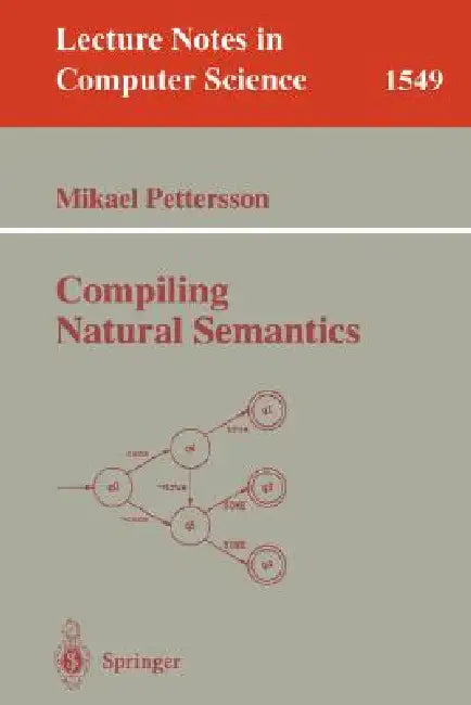 Compiling Natural Semantics by Mikael Pettersson