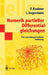 Numerik Partieller Differentialgleichungen: Eine Anwendungsorientierte Einführung by Peter Knabner, Lutz Angermann