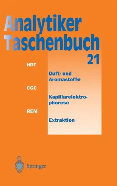 Analytiker-Taschenbuch by Helmut Günzler, A. Müfit Bahadir, Klaus Danzer