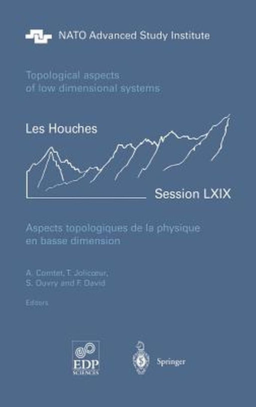 Aspects Topologiques de la Physique En Basse Dimension. Topological Aspects of Low Dimensional Systems by A. Comtet