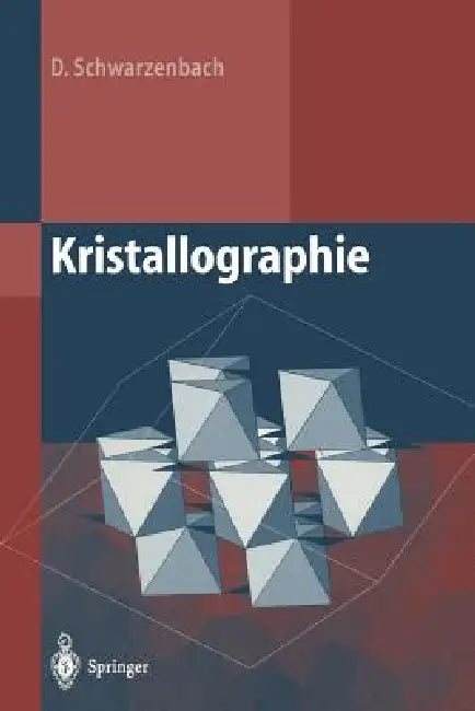 Kristallographie by D. Schwarzenbach, J. Glinnemann