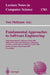 Fundamental Approaches to Software Engineering: Third International Conference, Fase 2000 Held as Part of the Joint European Conference on Theory and by Tom Maibaum
