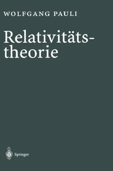 Relativitätstheorie by Wolfgang Pauli, Domenico Giulini