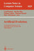 Artificial Evolution: 4th European Conference, Ae'99 Dunkerque, France, November 3-5, 1999 Selected Papers by Cyril Fonlupt