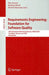Requirements Engineering: Foundation for Software Quality: 13th International Working Conference, REFSQ 2007 Trondheim, Norway, June 11-12, 2007 Proce by Pete Sawyer
