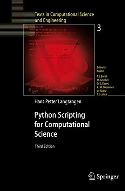 Python Scripting for Computational Science by Hans Petter Langtangen