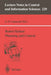 Robot Motion Planning and Control by Jean-Paul Laumond