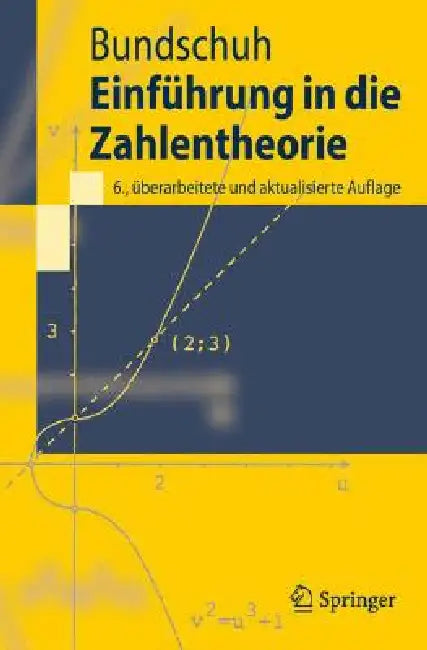 Einführung in Die Zahlentheorie by Peter Bundschuh