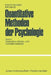 Quantitative Methoden Der Psychologie: Eine Einführung Band 1 Deskriptive, Inferenz- Und Korrelationsstatistik by P. R. Hofstätter, D. Wendt