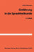 Einführung in Die Sprachheilkunde by J. Berendes