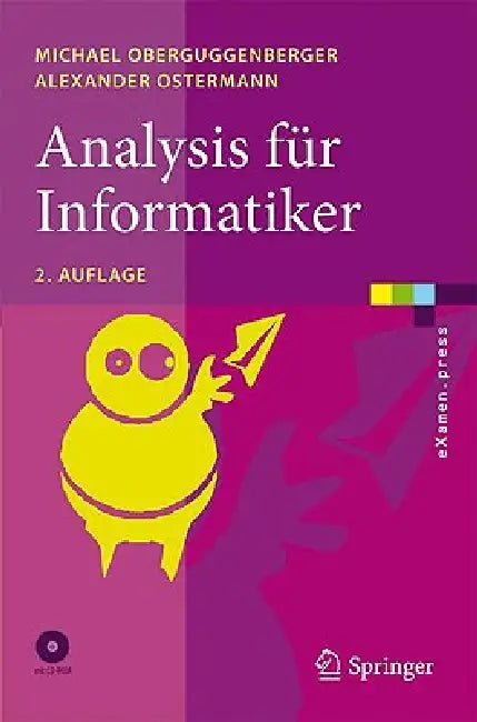 Analysis Für Informatiker: Grundlagen, Methoden, Algorithmen by Michael Oberguggenberger, Alexander Ostermann