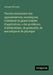 Theorie elementaire des approximations numeriques; Contenant un grand nombre d'applications a des problemes d'arithmetique, de geometrie, de mecanique by Bourget, Jacques
