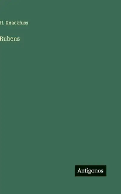 Rubens by Knackfuss, H.
