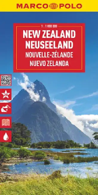New Zealand Marco Polo Map by Marco Polo