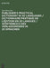 Publisher's Practical Dictionary in 20 Languages / Dictionnaire Pratique de l'Édition En 20 Langues / Wörterbuch Des Verlagswesens in 20 Sprachen by Imre Móra
