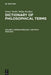 Dictionary of Philosophical Terms / Worterbuch Philosophischer Fachbegriffe by Elmar Waibl