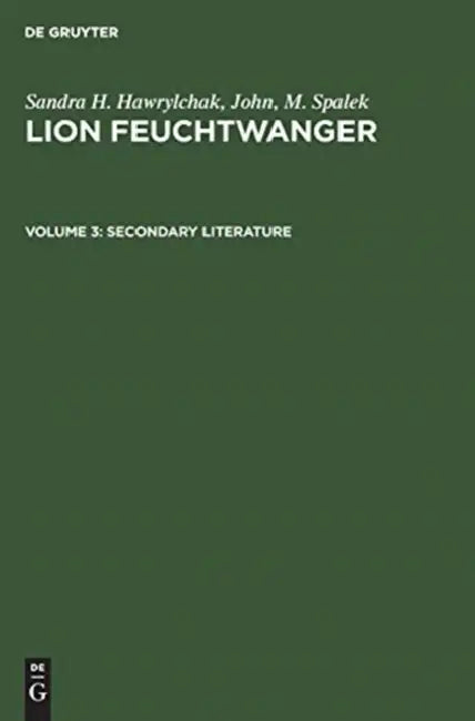 Secondary Literature by Not Available (NA)