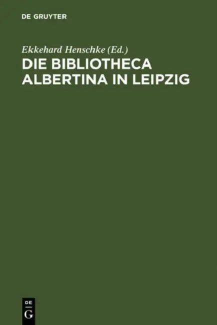 Die Bibliotheca Albertina in Leipzig by Ekkehard Henschke