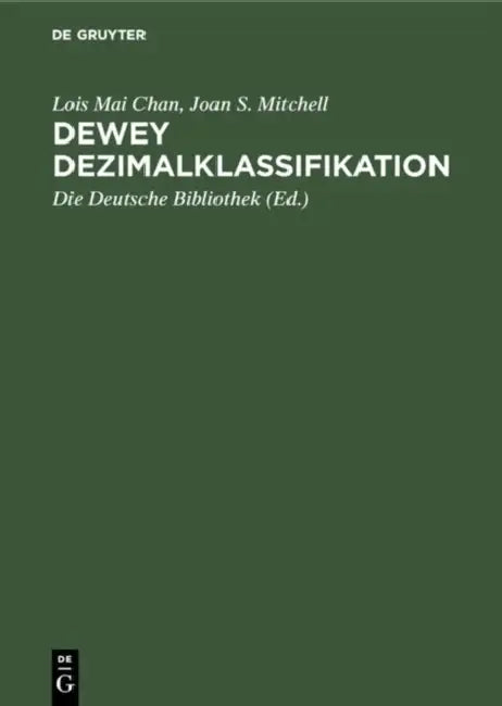 Dewey Dezimalklassifikation by Lois Mai Chan