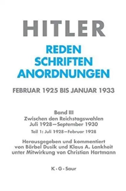 Juli 1928 - Februar 1929 by Bärbel Dusik, Klaus A. Lankheit, Christian Hartmann