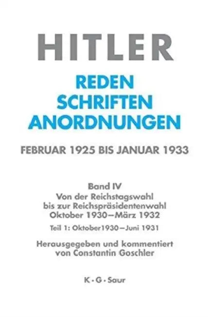 Oktober 1930 - Juni 1931 by Constantin Goschler