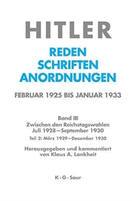 März 1929 - Dezember 1929 by Klaus A. Lankheit