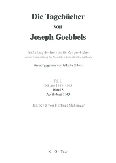April - Juni 1943 by Hartmut Mehringer