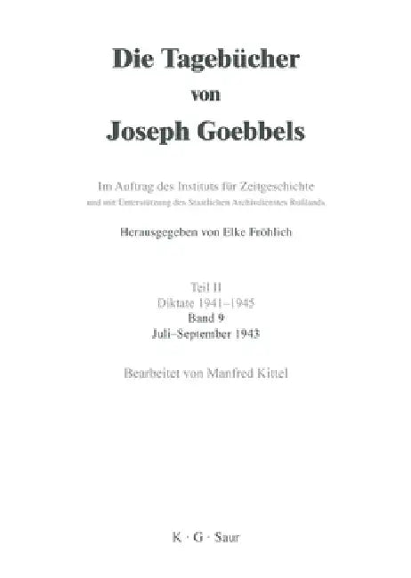 Juli - September 1943 by Manfred Kittel