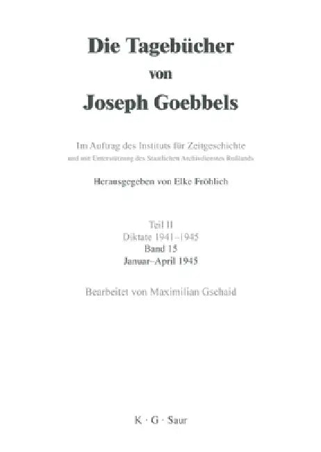 Januar - April 1945 by Maximilian Gschaid