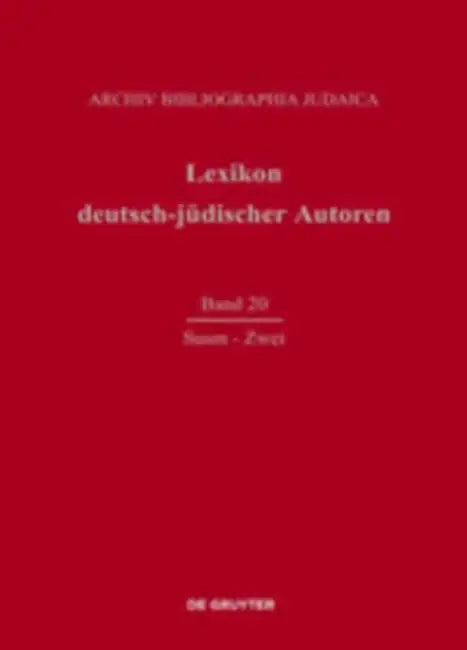 Susm – Zwei by Archiv Bibliographia Judaica e.V. (COR)