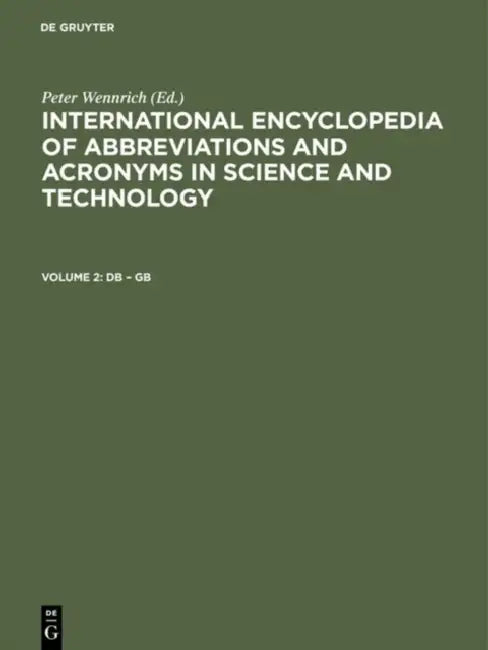 International Encyclopedia of Abbreviations and Acronyms in Science and Technology by Not Available (NA)