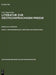 Personenregister (Verfasser Und Biographien ) by Gert Hagelweide