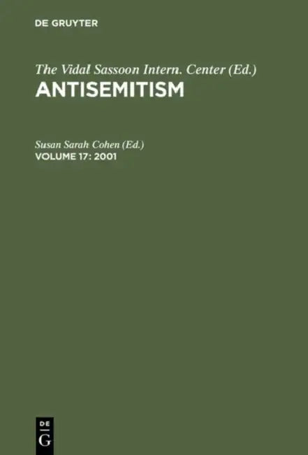 Antisemitism: An Annotated Bibliography by Susan Sarah (EDT) Cohen