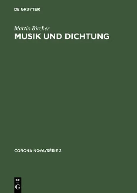 Musik und Dichtung by Martin Bircher