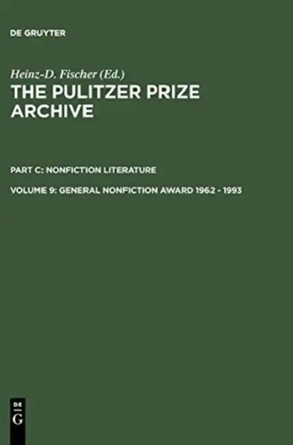 General Nonfiction Award 1962 - 1993 by Heinz-D Fischer
