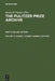 Drama / Comedy Awards 1917-1996 by Heinz-D Fischer